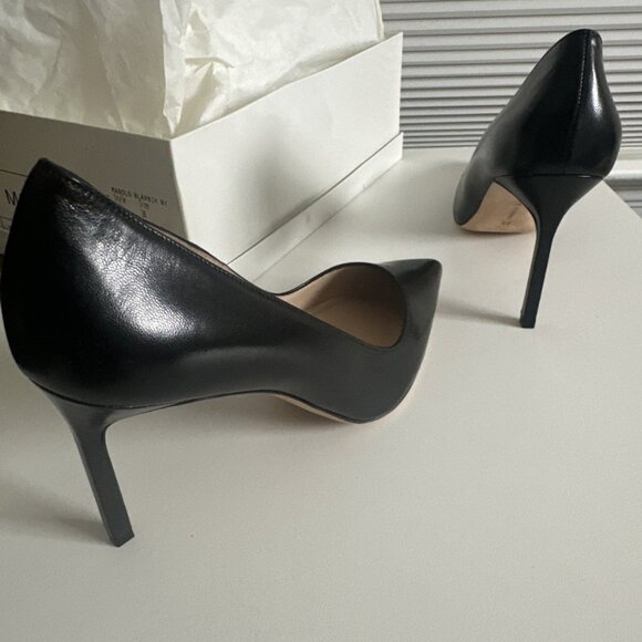 Manolo Blahnik BB Pointed Toe Pump 90 - Picture 7 of 10